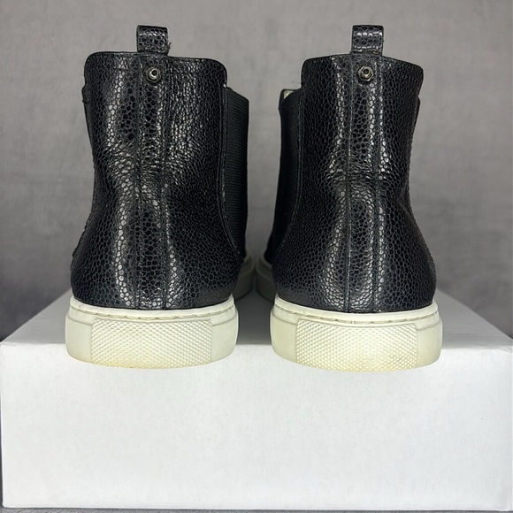 🔥🔥🔥 Lanvin black Suede Men Ankle Chelsea Boot Sneaker Shoes Size: 8 US/ 41EU🔥🔥🔥 - Picture 4 of 11